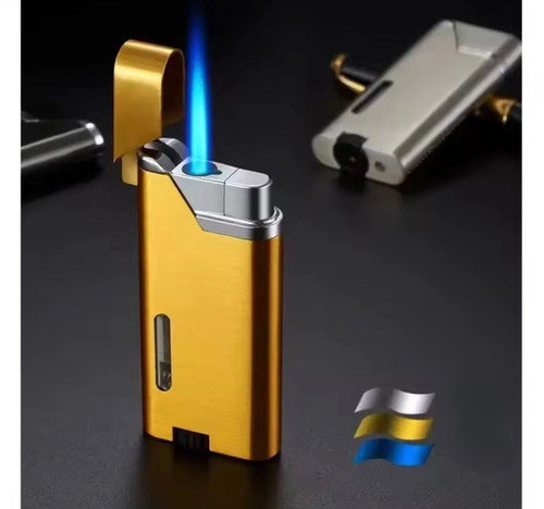 Straight blue jet gas - blue,