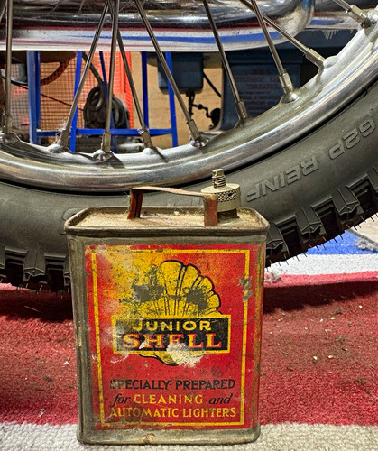 Shell junior vintage metal - junior, tin