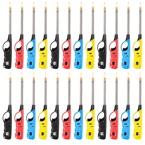 Refillable gas lighter long - gas,