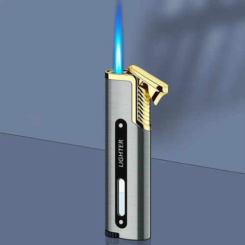 Straight blue jet gas - blue,
