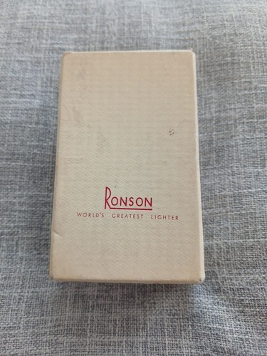 Vintage ronson banker silver - vintage,