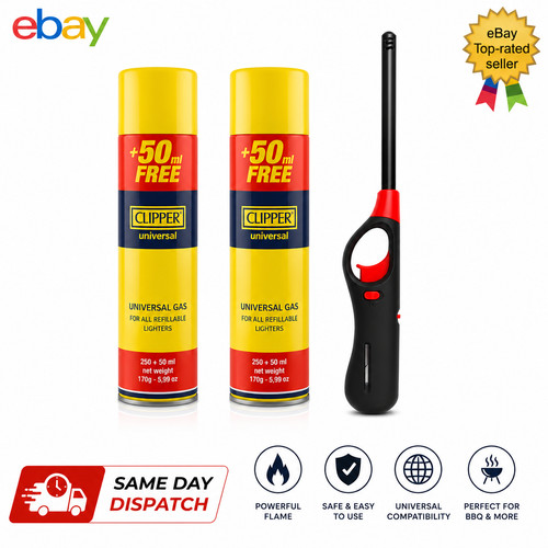 Refillable bbq lighter clipper - refillable,