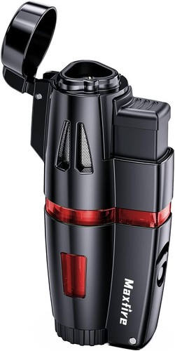 Vvay triple jet flame lighter - flame,