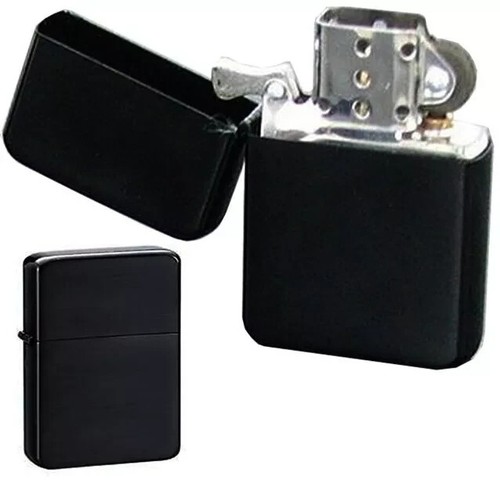 Plain black lighter great gift - plain,